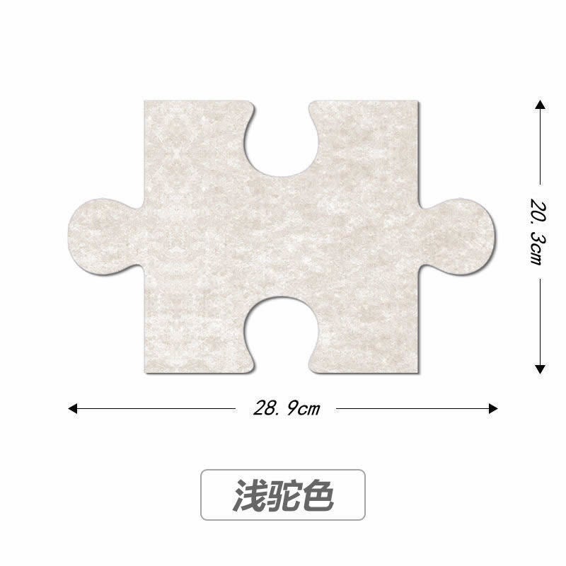 Ins-Style Self-Adhesive Wall Decoration Background Three-Dimensional Puzzle Felt Board Wall Message Board Felt Po Wall - Image 1